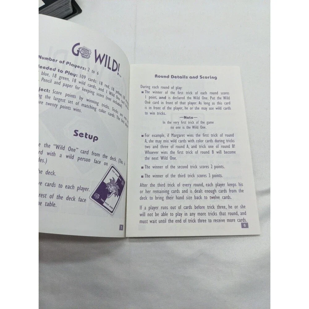 Wizards Of The Coast Go Wild! The Wild-Card Game Complete